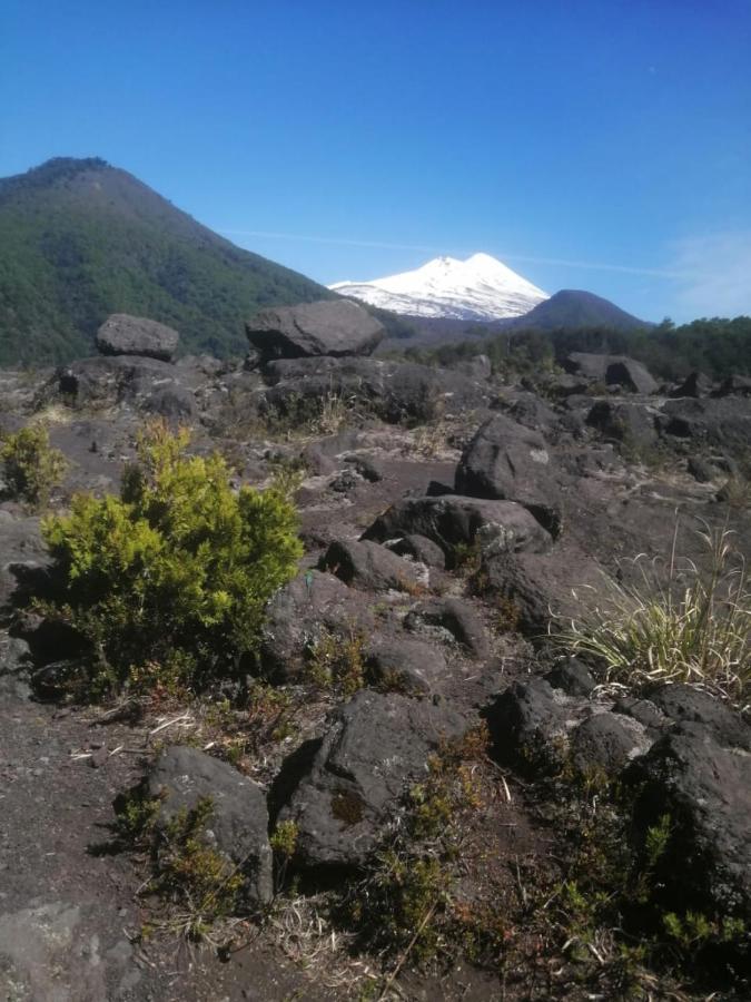 Cabana May Pao, Para 3 En Melipeuco Cerca Del Parque Nacional Conguillio Екстер'єр фото